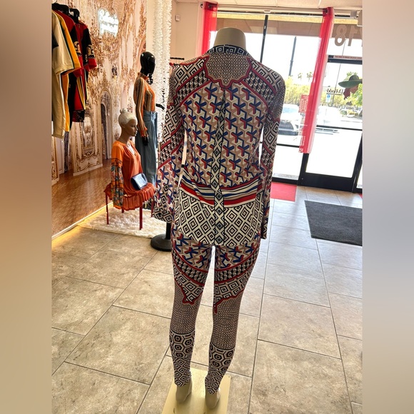 Button down blouse & legging set - Picture 6 of 6